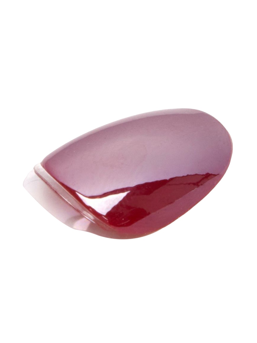 

FEELHIGH Set Of 24 Re useble Press-On Chrome Nails - C08, Maroon