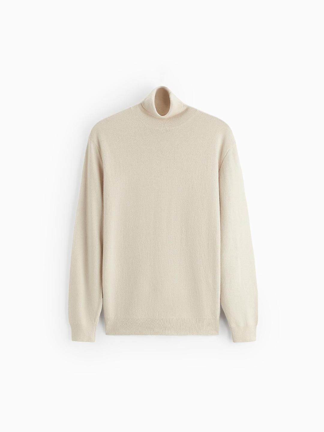 

ZARA Men Beige Sweaters