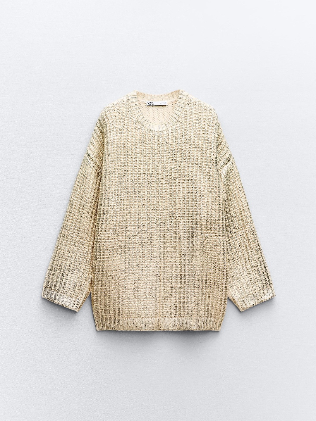 

ZARA Women Silver Sweaters