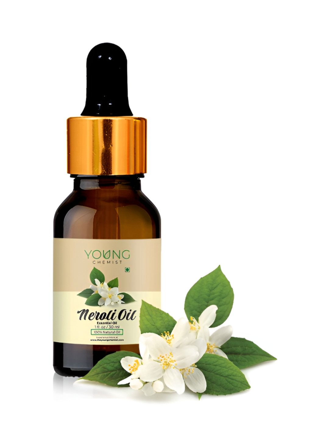 

YOUNG CHEMIST Neroli Essential Oil For Skin & Hair - 30 ml, Brown