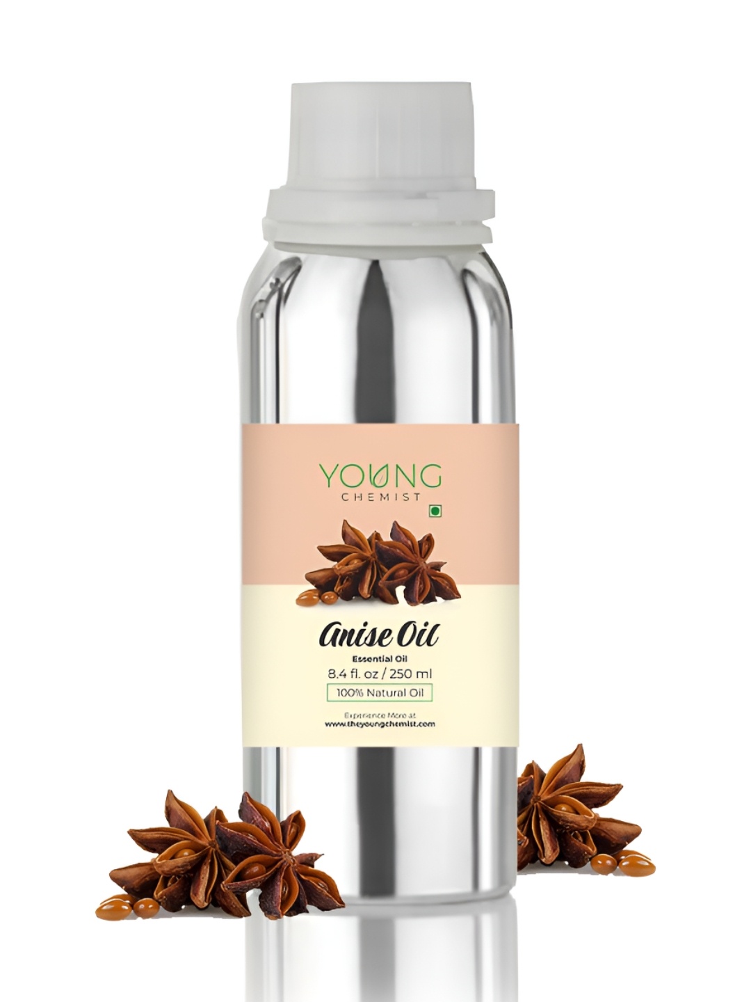 

YOUNG CHEMIST Anise Essential Oil For Skin & Hair - 250 ml, Brown