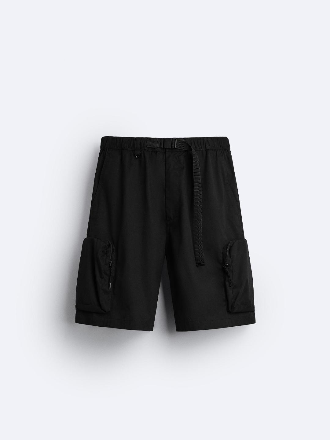 

ZARA Men Black Shorts