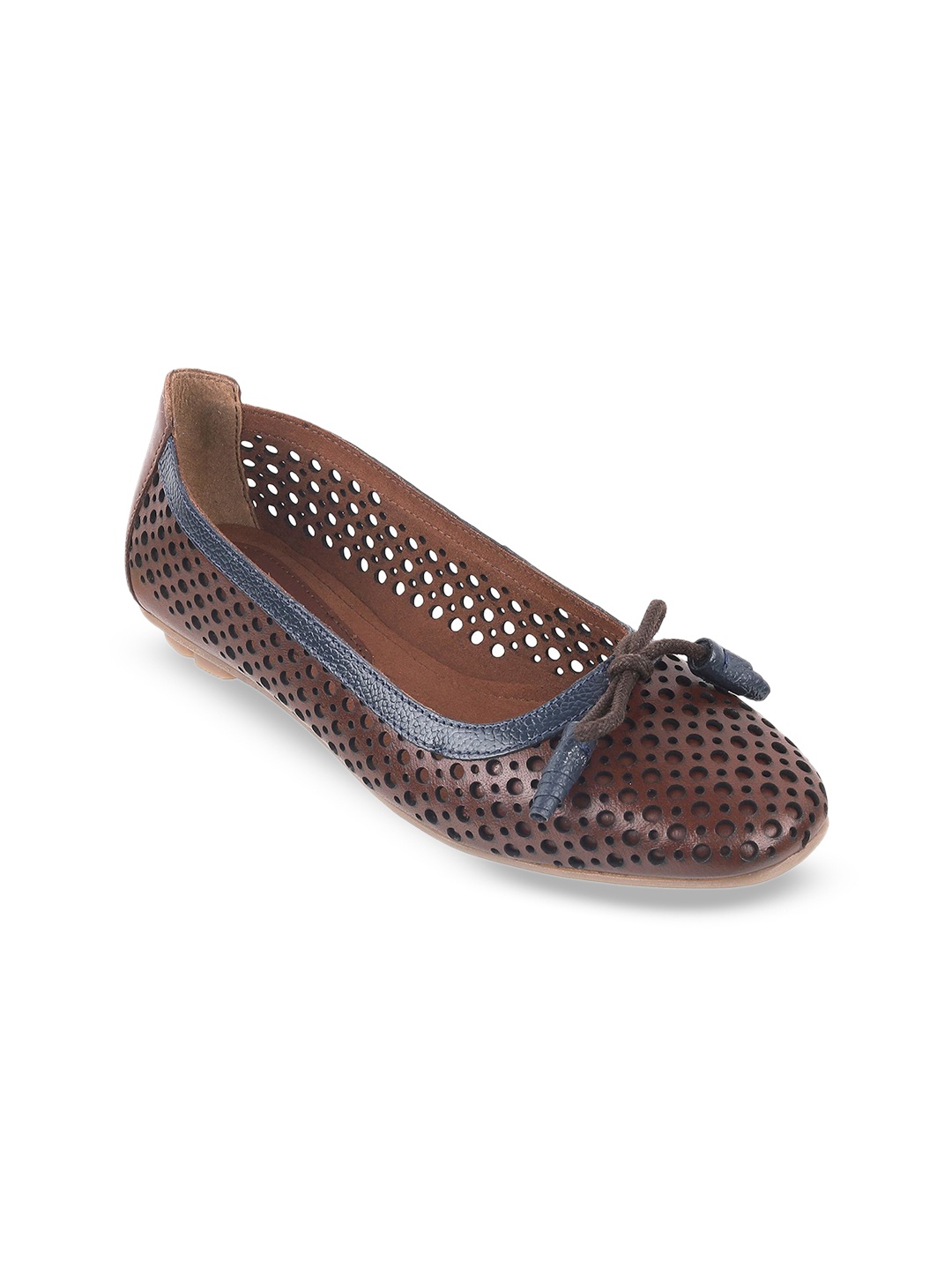 

Catwalk Women Leather Ballerinas, Brown