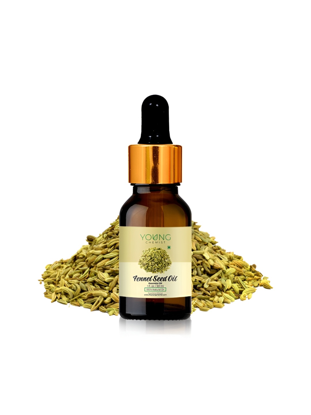 

YOUNG CHEMIST Fennel Essential Oil - 30 ml, Brown
