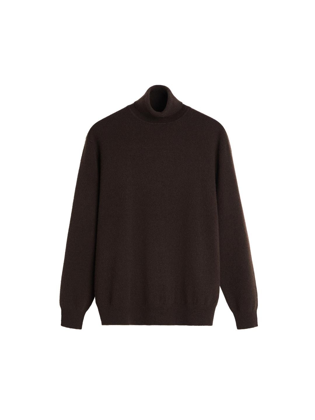 

ZARA Men Brown Sweaters