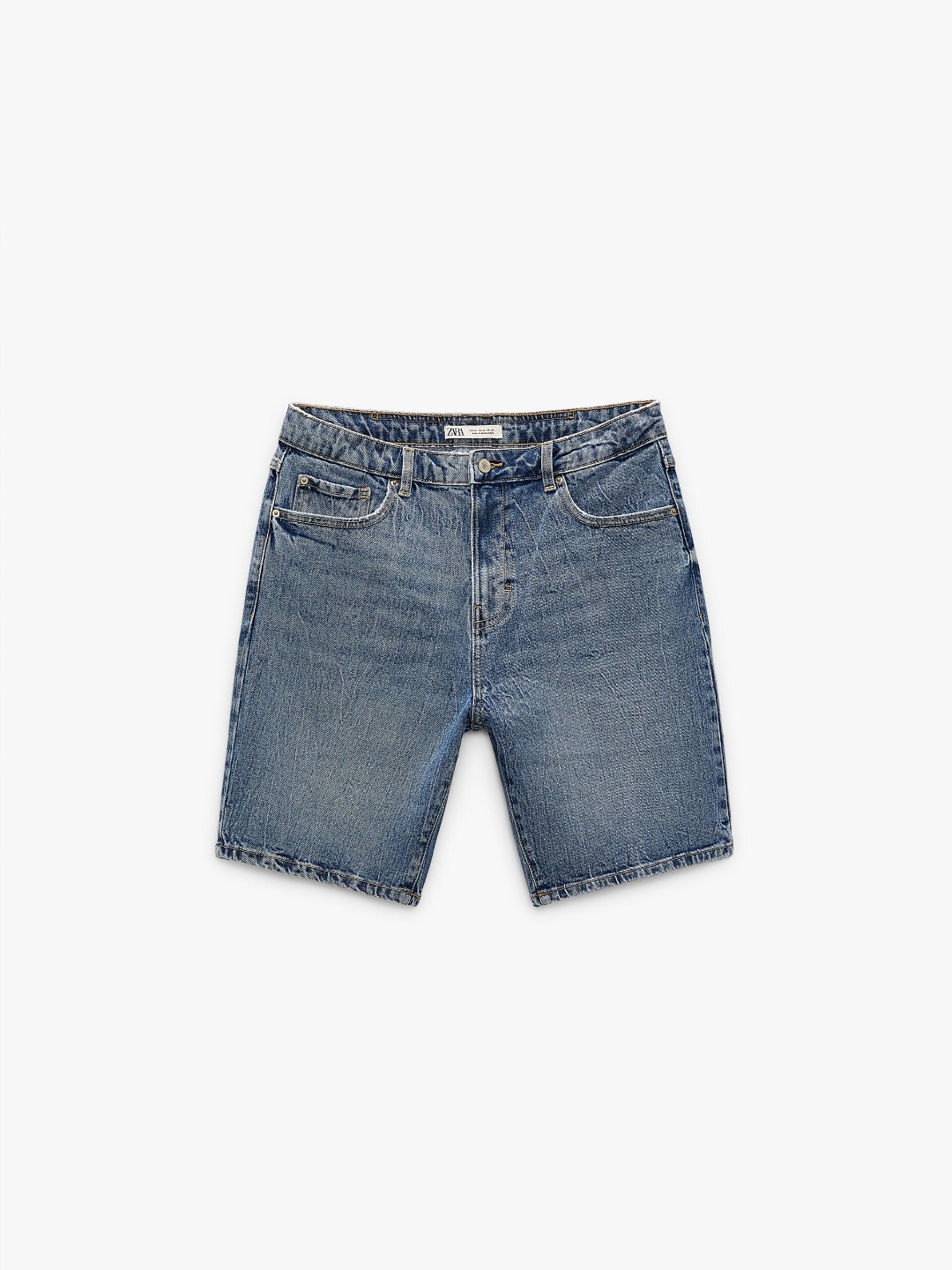 

ZARA Men Blue Shorts