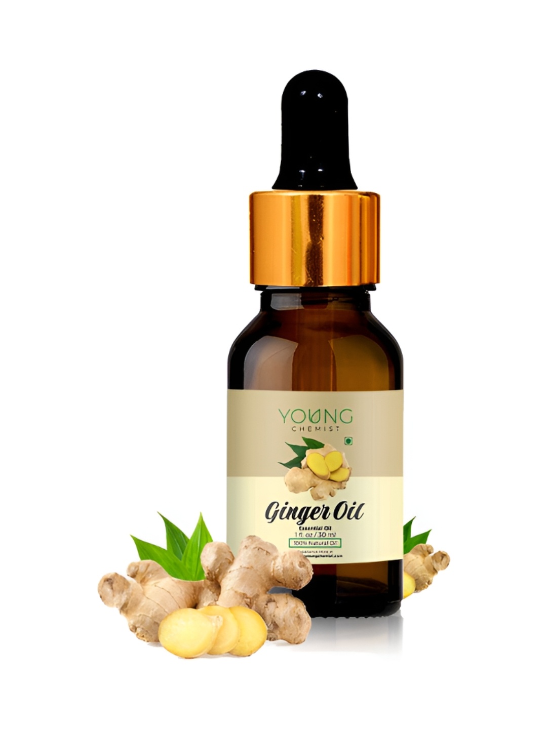 

YOUNG CHEMIST Ginger Essential Oil For Skin & Hair - 30 ml, Brown