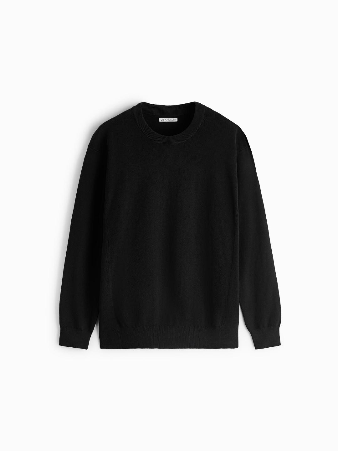 

ZARA Men Black Sweaters