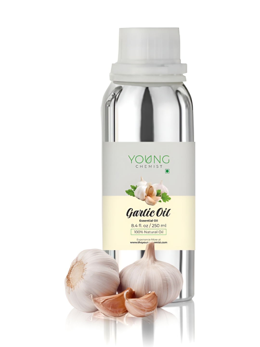 

YOUNG CHEMIST Garlic Essential Oil For Hair & Skin - 250 ml, Brown