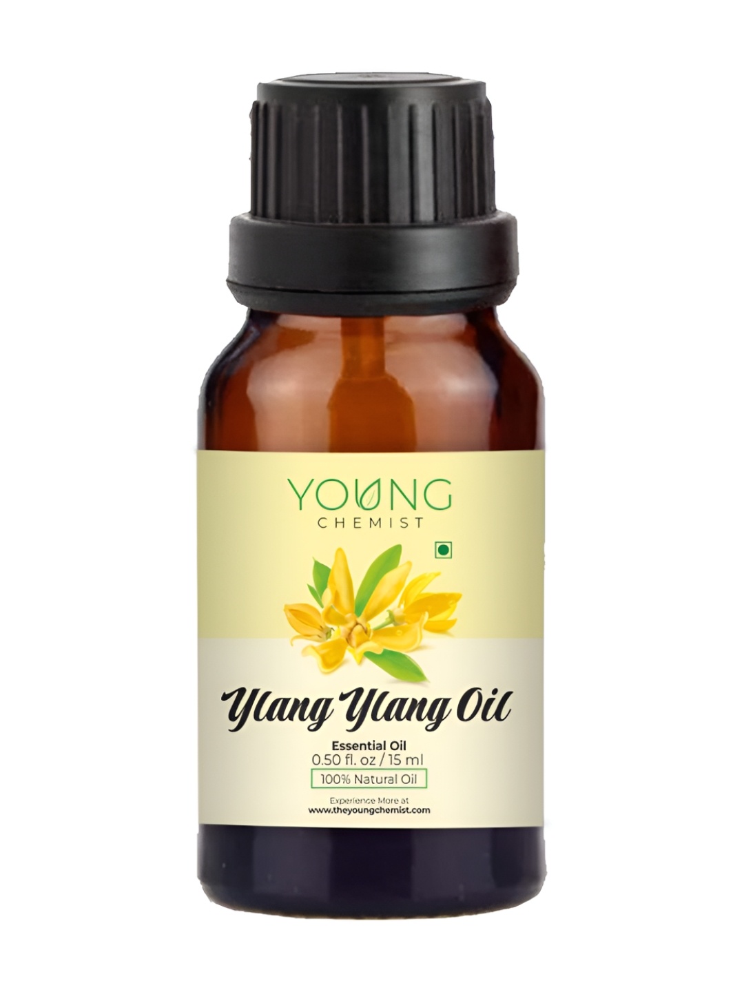 

YOUNG CHEMIST Ylang Ylang Essential Oil For Skin & Hair - 15 ml, Yellow