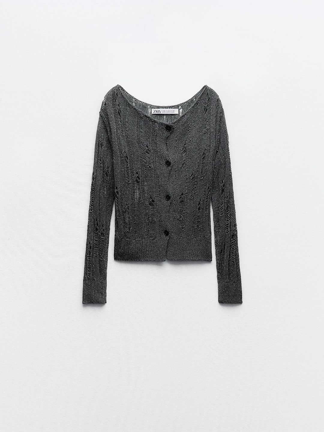 

ZARA Women Grey Sweaters