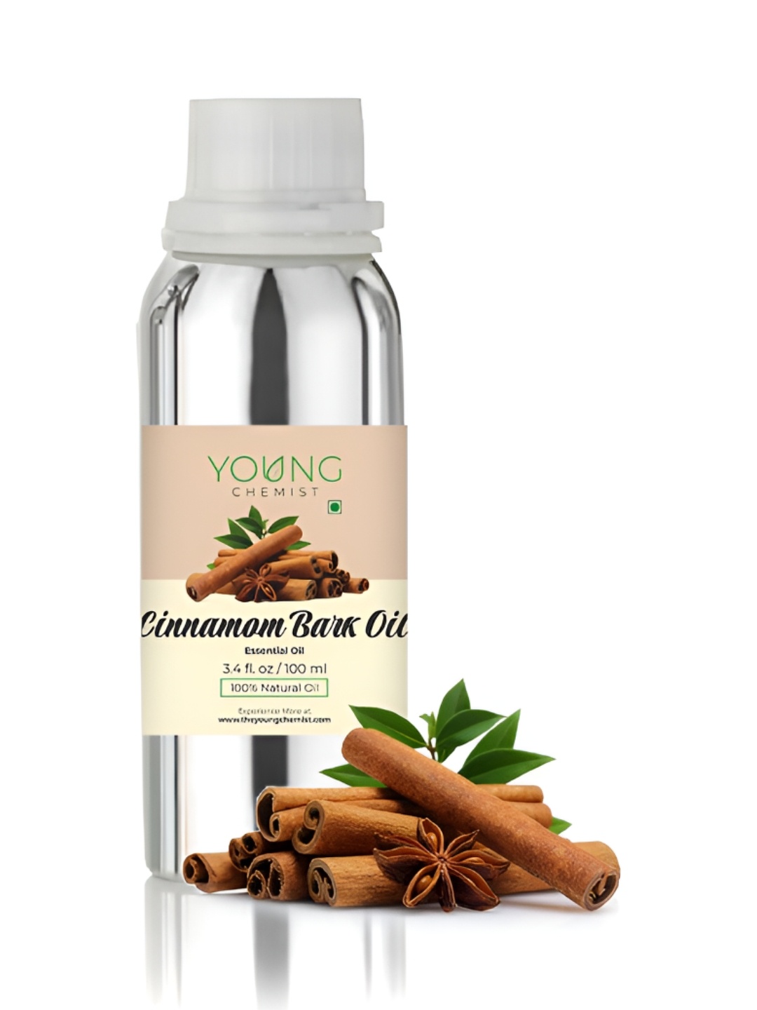 

YOUNG CHEMIST Cinnamon Bark Essential Oil - 100 ml, Yellow