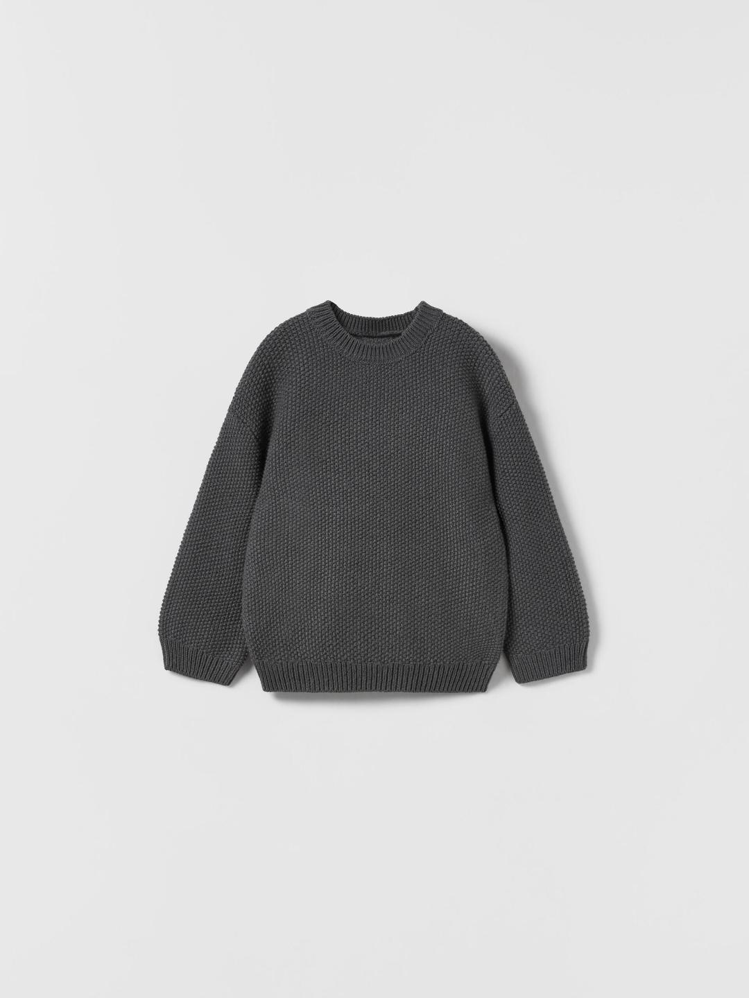 

ZARA Kids-Unisex Grey Sweaters