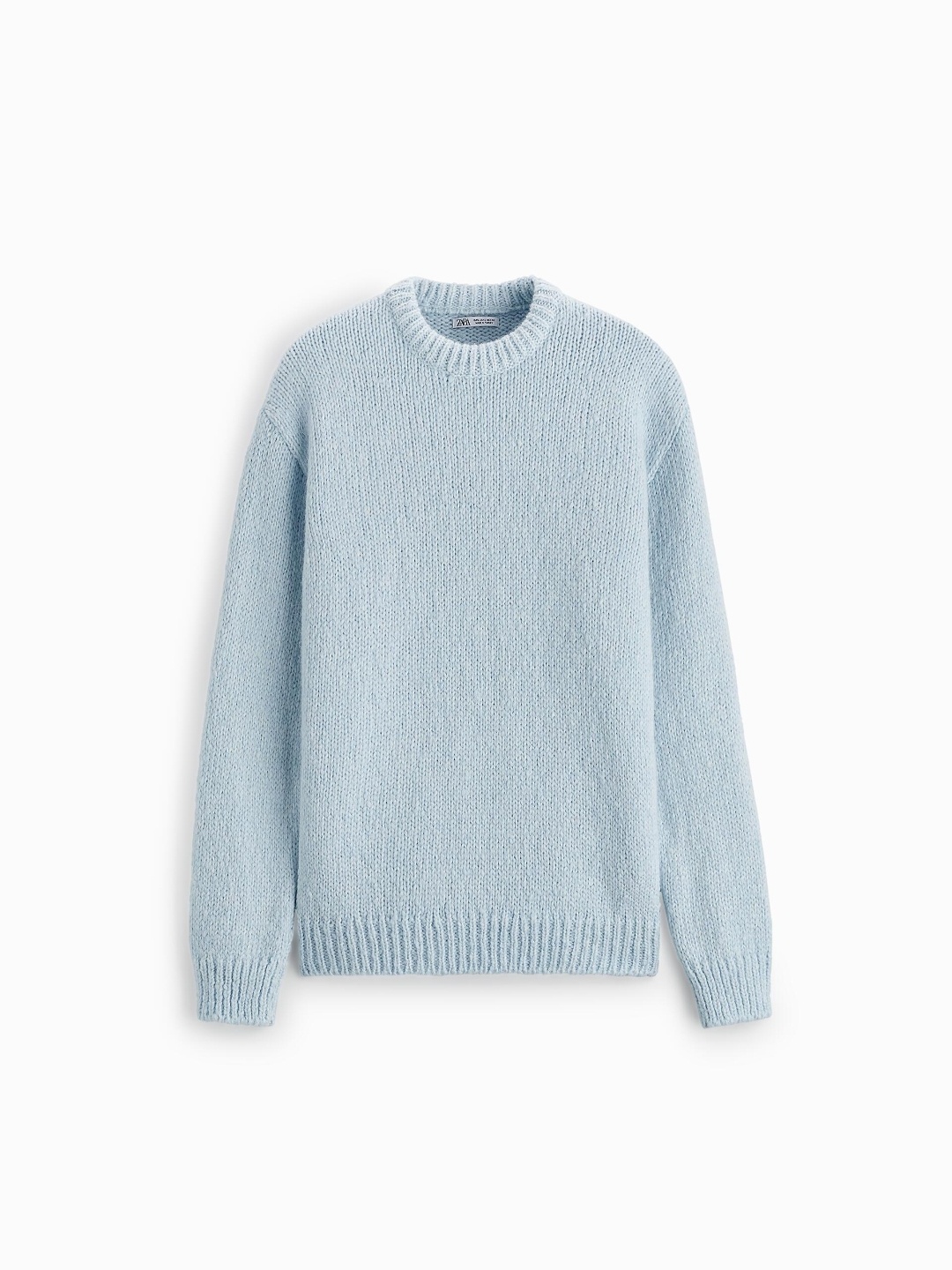 

ZARA Men Blue Sweaters