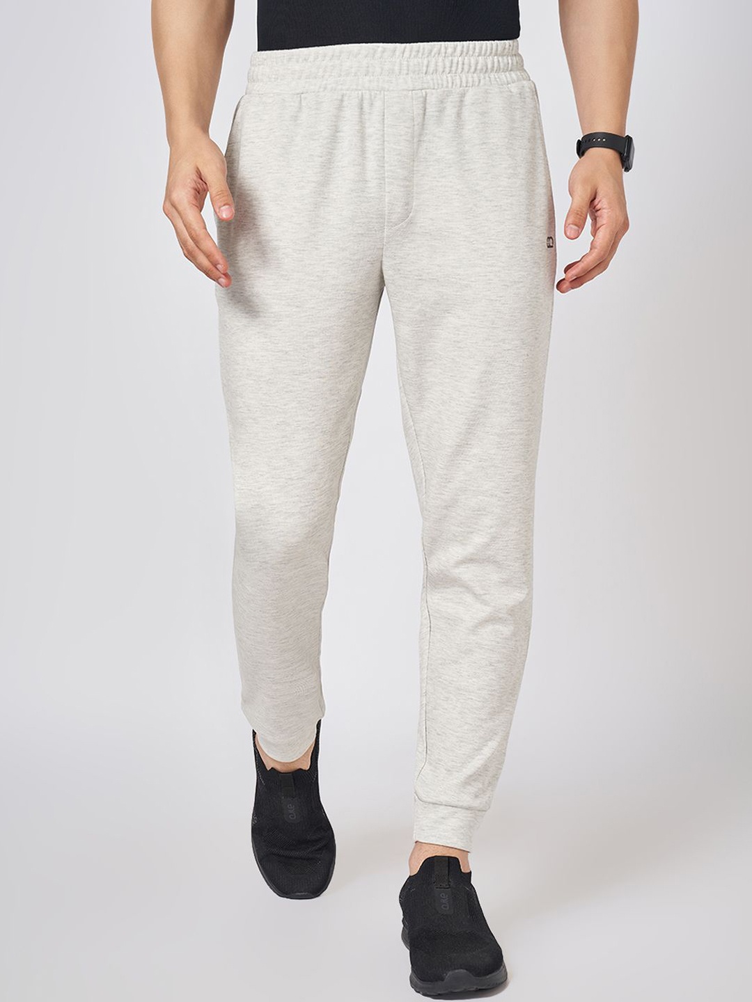 

Ajile by Pantaloons Men Mid Rise Joggers, White