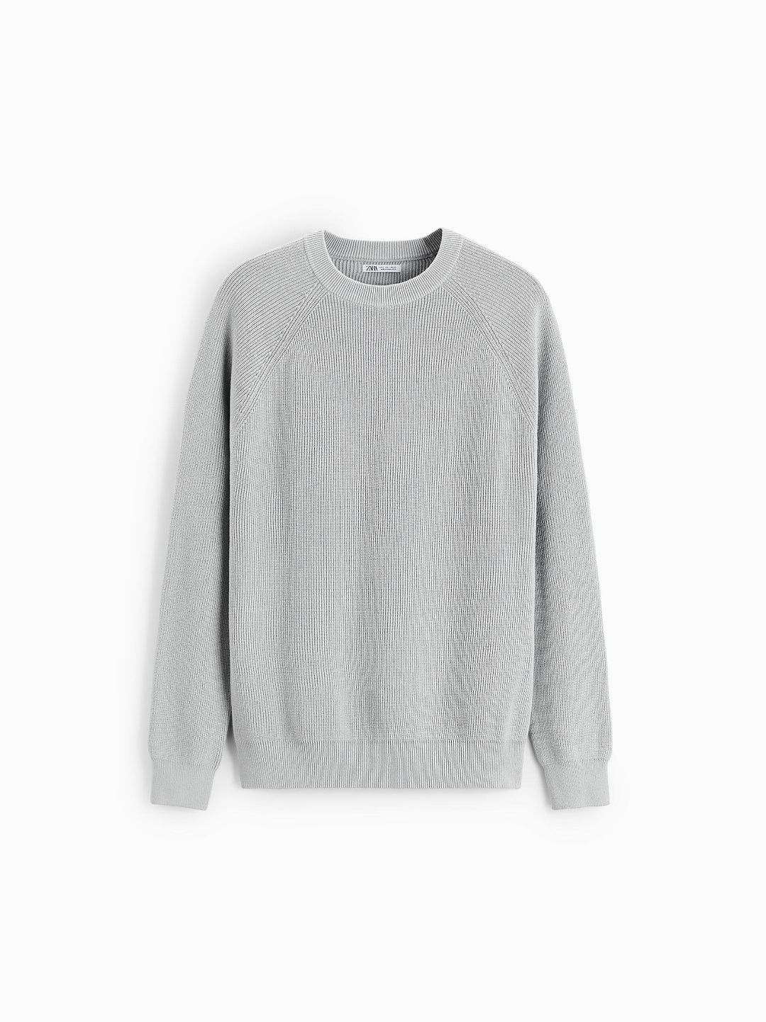 

ZARA Men Grey Sweaters