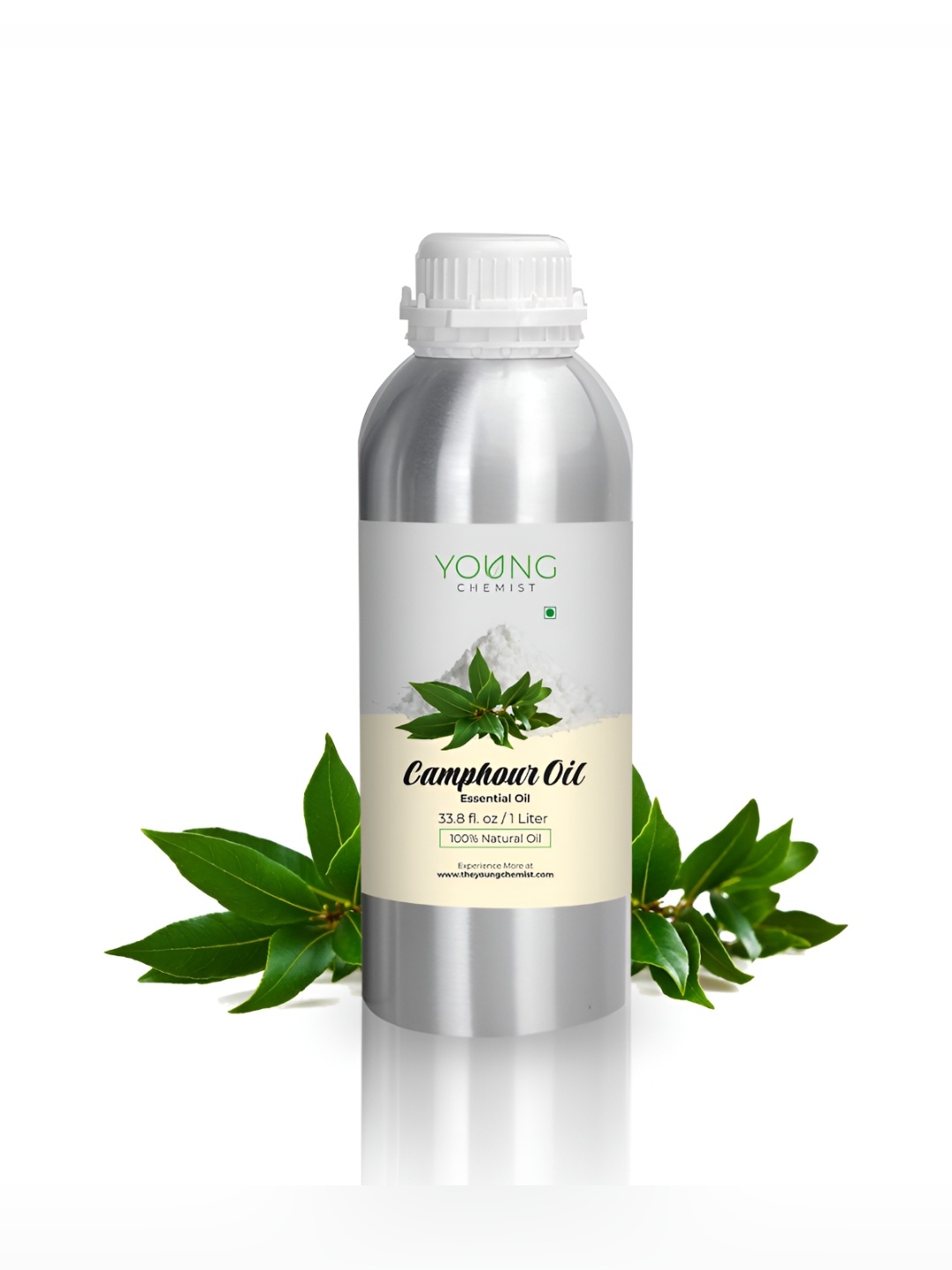 

YOUNG CHEMIST Camphor Essential Oil For Skin & Hair - 1 L, Transparent