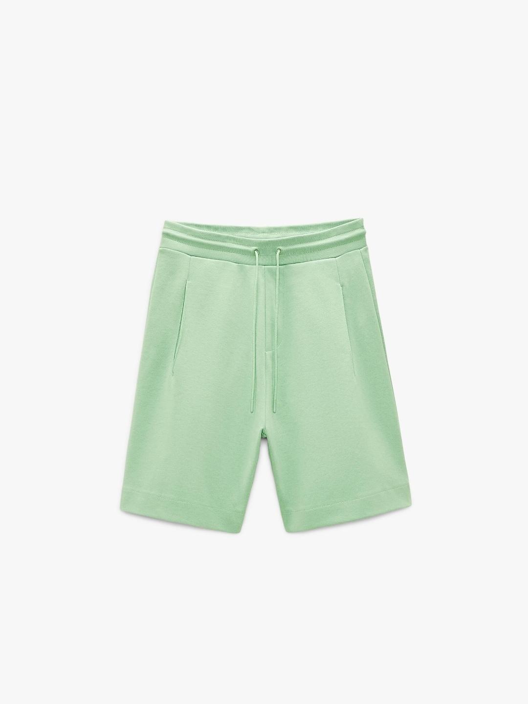 

ZARA Men Green Shorts