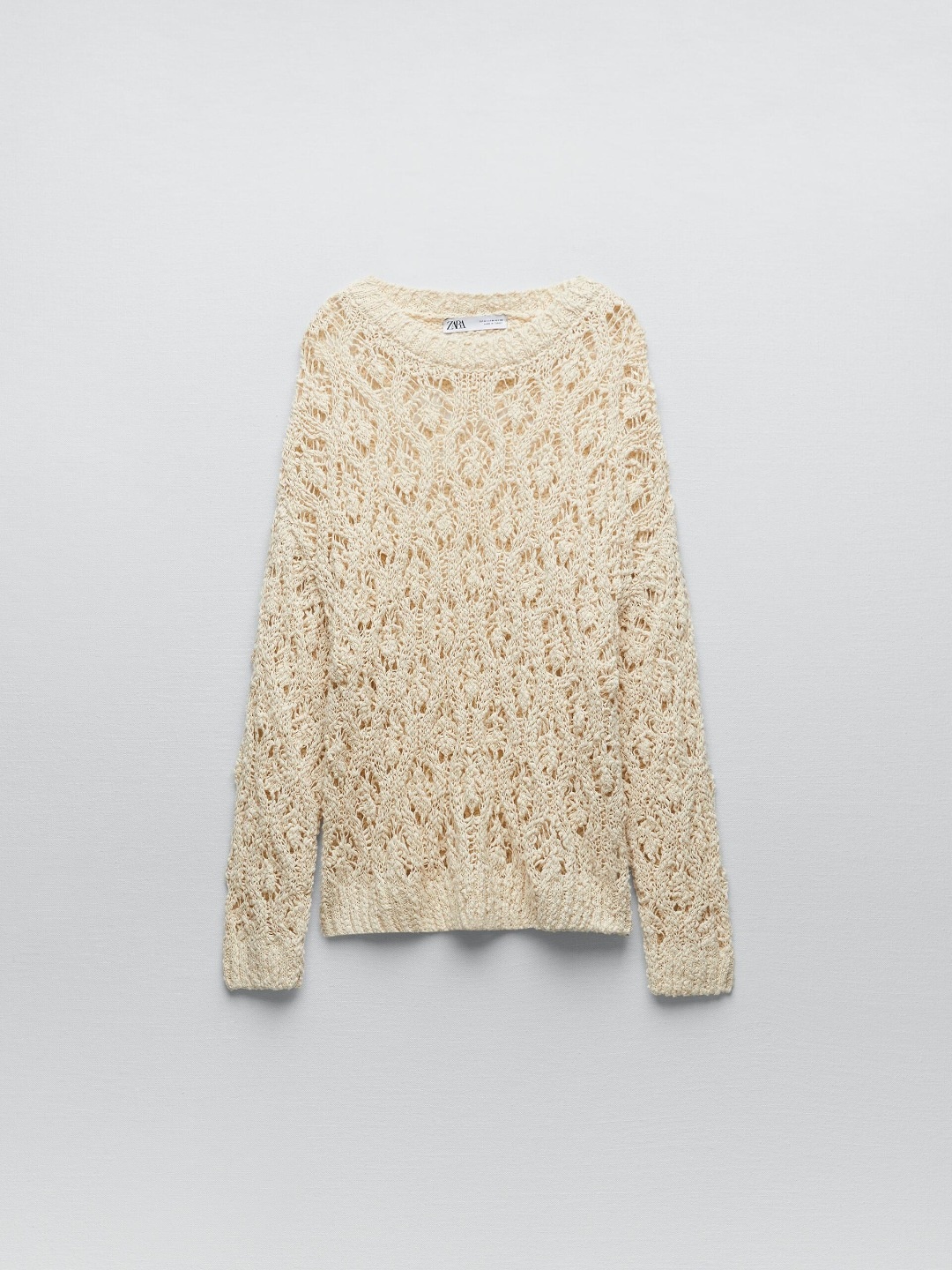 

ZARA Women Beige Sweaters