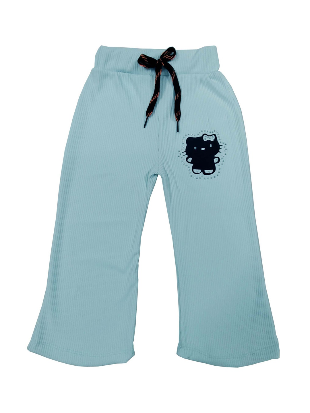 

BAESD Girls Embellished Wrinkle Free Trousers, Blue
