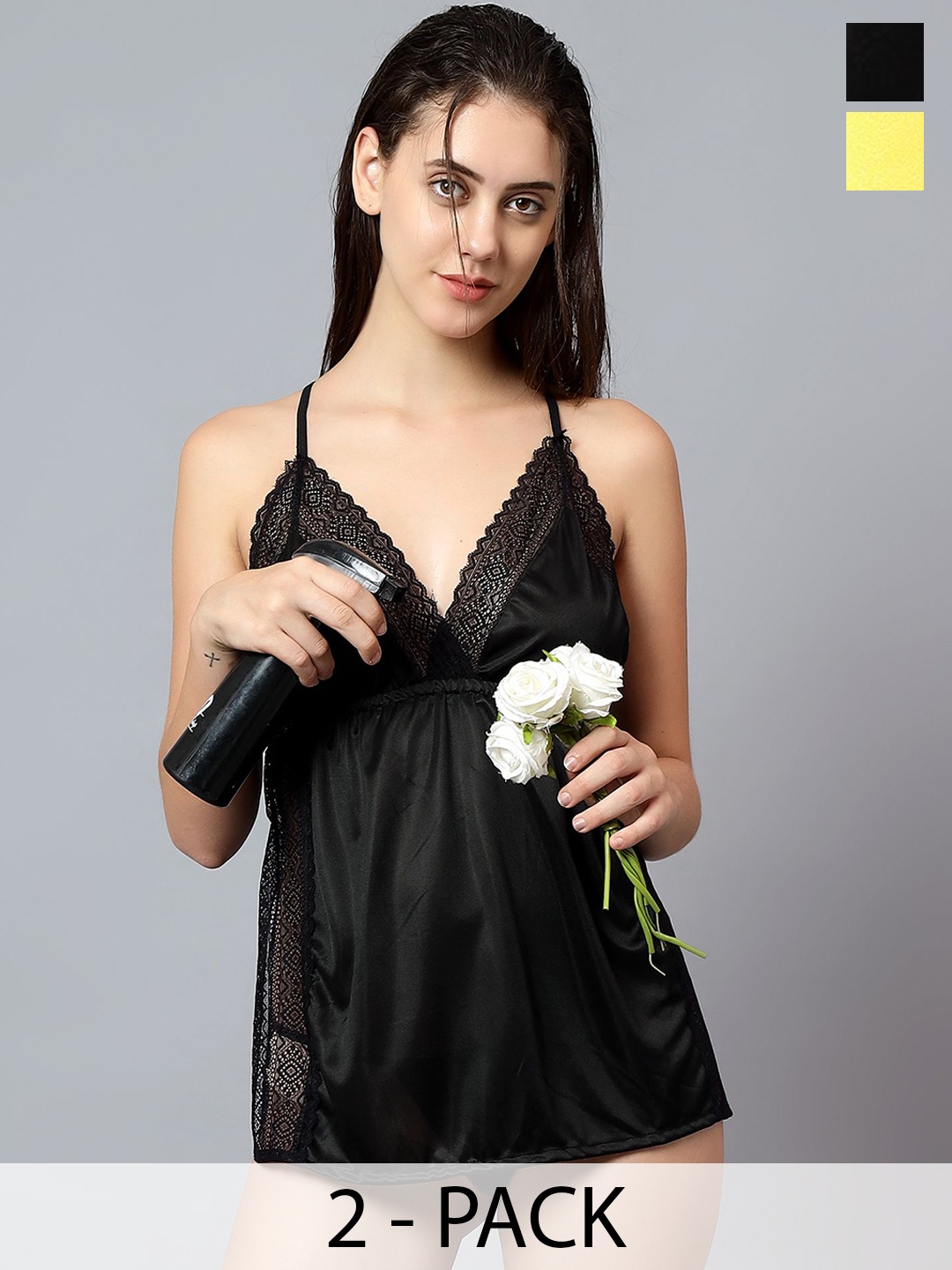 

Velvi FIGURE Baby Doll, Black
