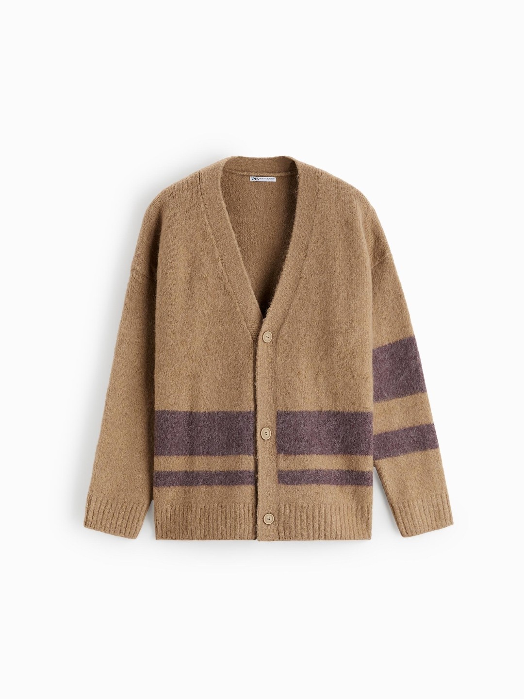 

ZARA Men Brown Sweaters