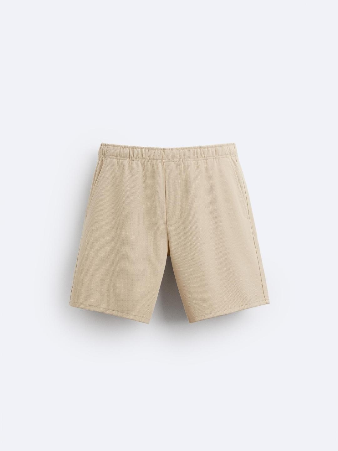 

ZARA Men Beige Shorts
