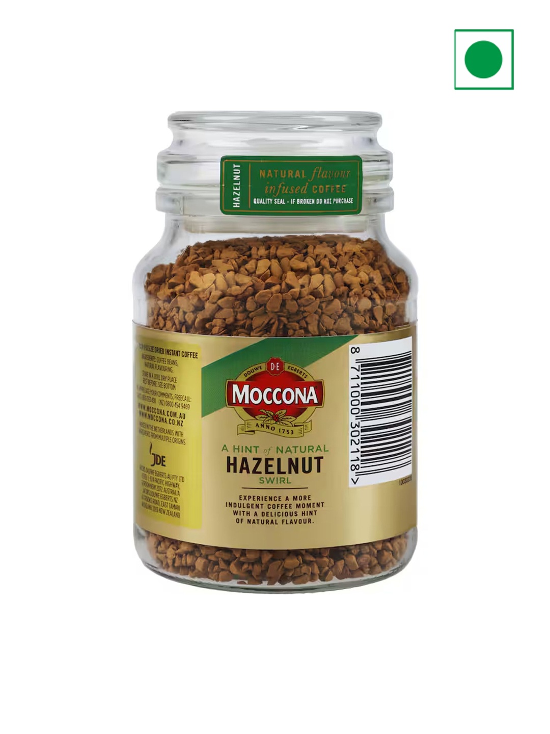 

Moccona Hazelnut Instant Coffee Pack -95 g, White