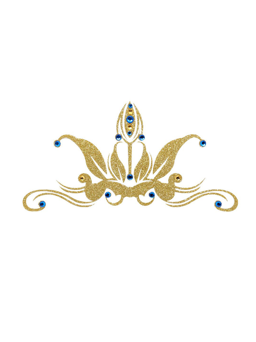 

Comet Busters Body Jewel Temporary Tattoo, Gold
