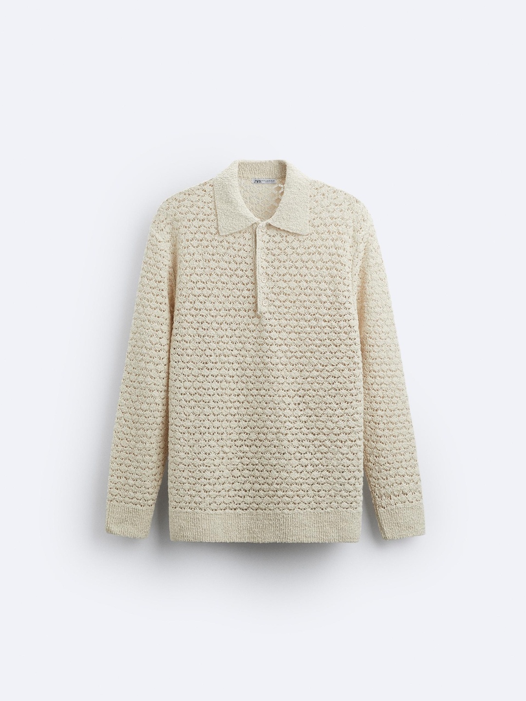 

ZARA Men Beige Sweaters