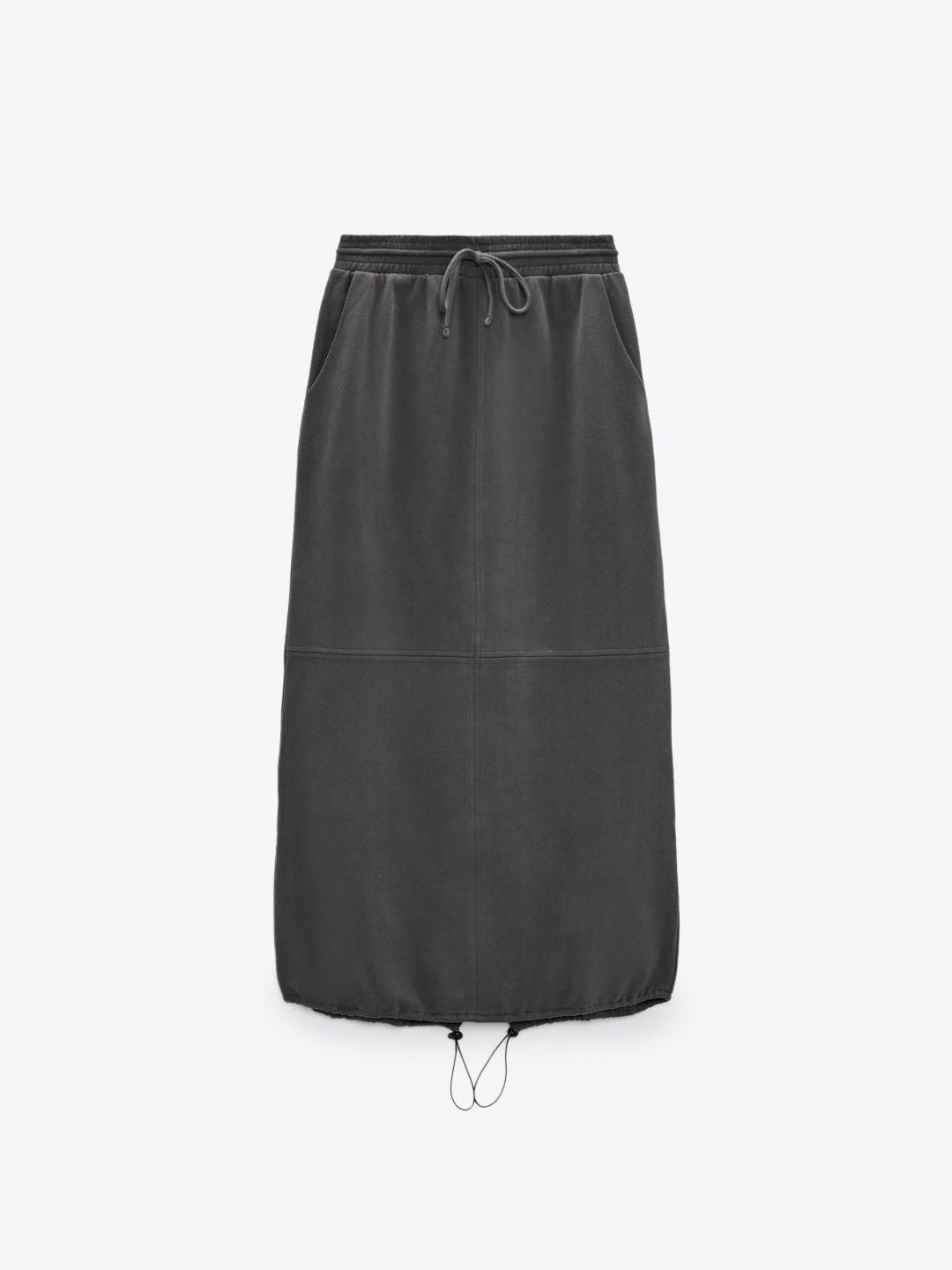 

ZARA Women Grey Skirts