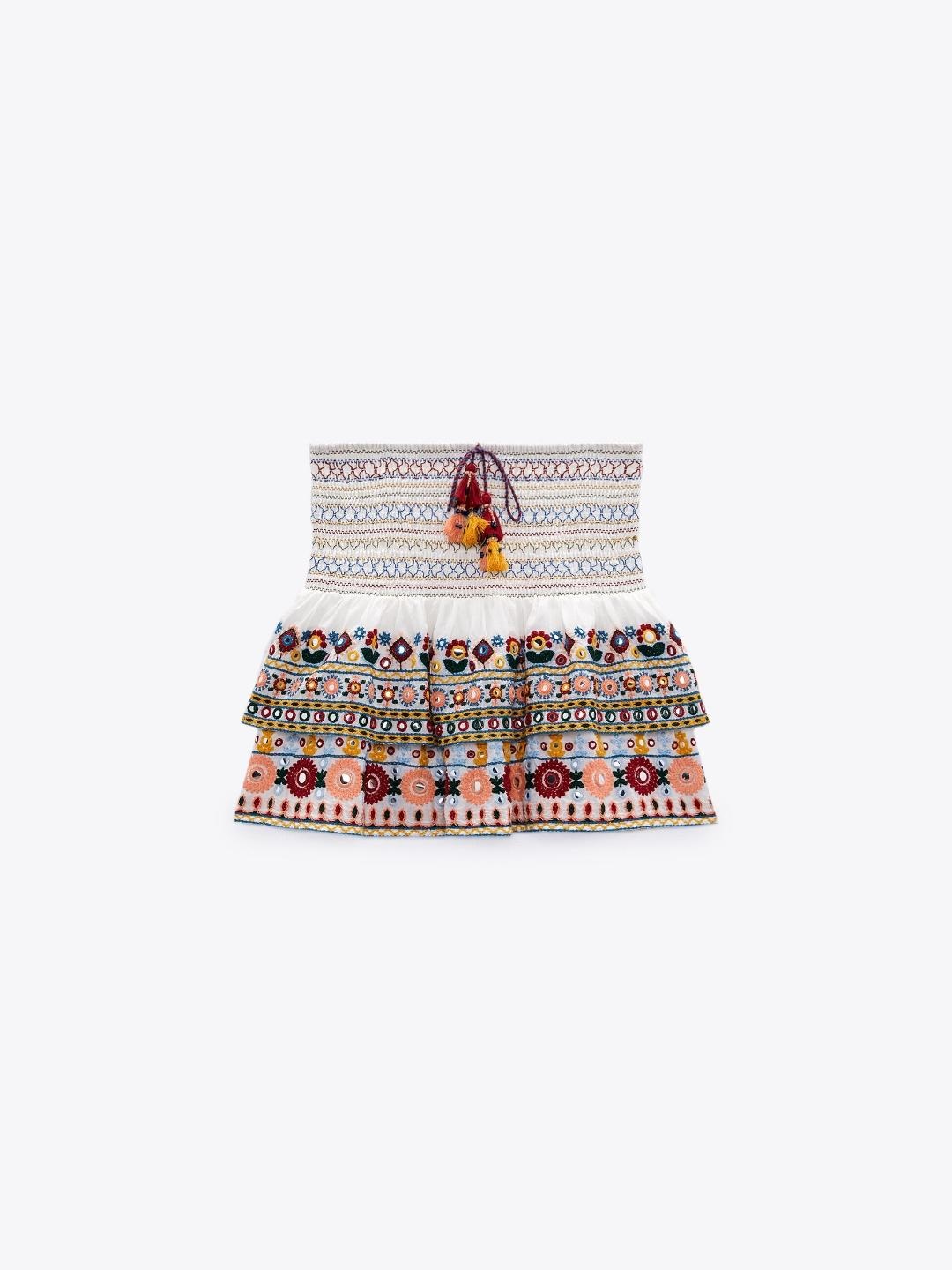 

ZARA Women Beige Skirts