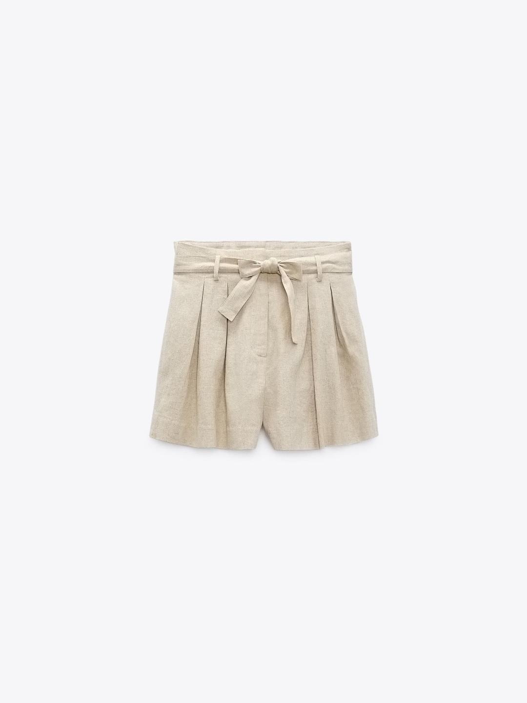 

ZARA Women Beige Shorts
