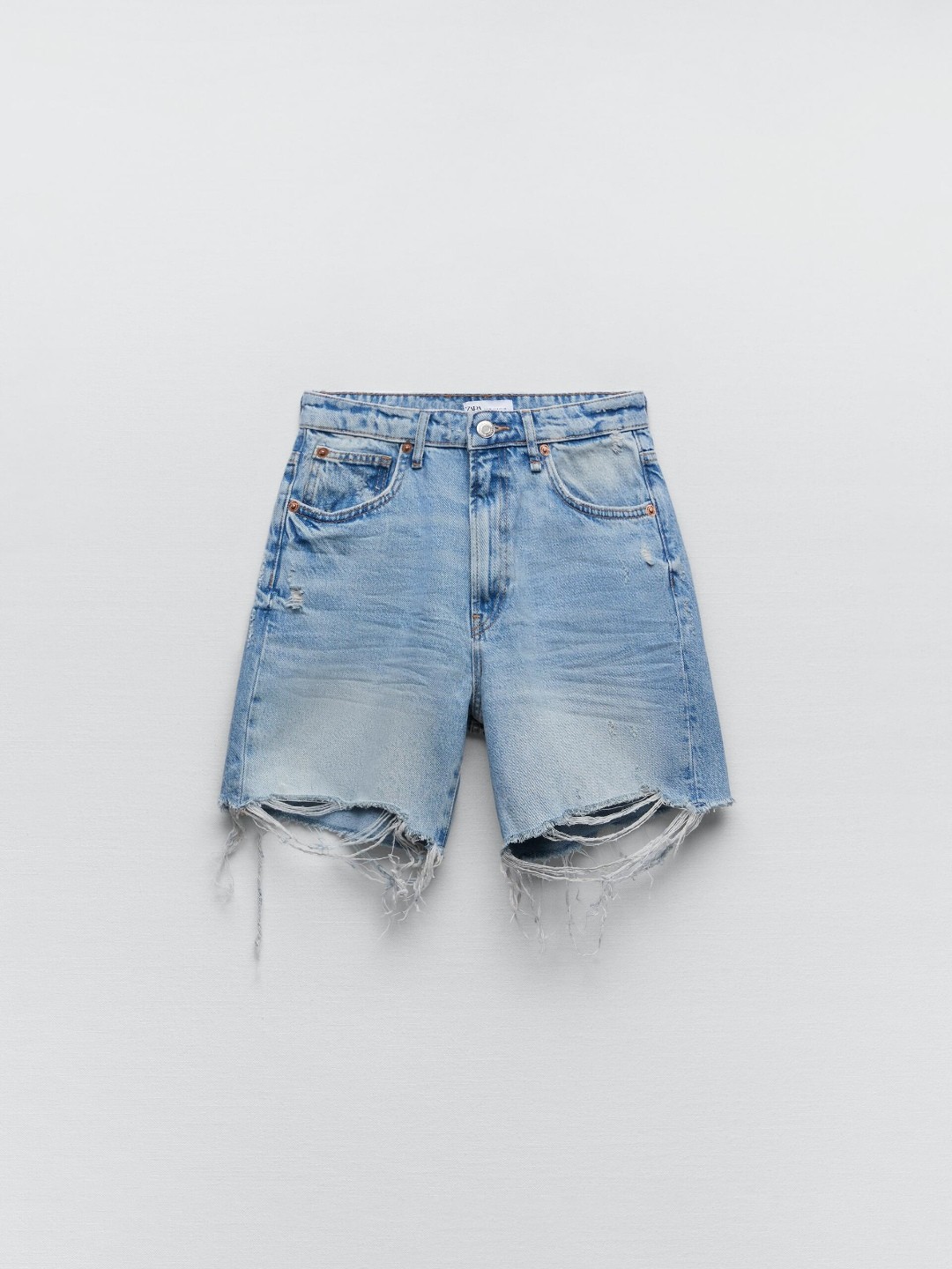 

ZARA Women Blue Shorts