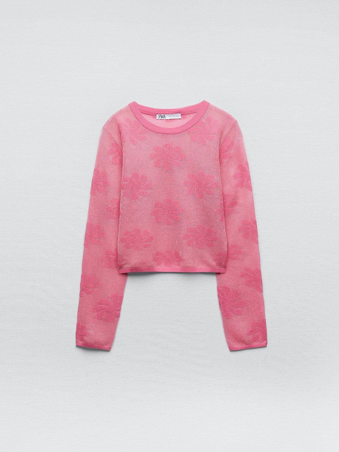 

ZARA Women Pink Sweaters