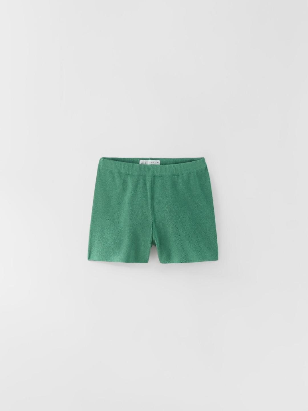 

ZARA Girls Green Shorts