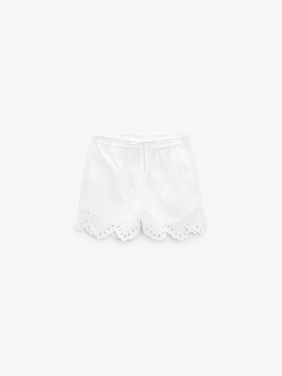 

ZARA Women White Shorts