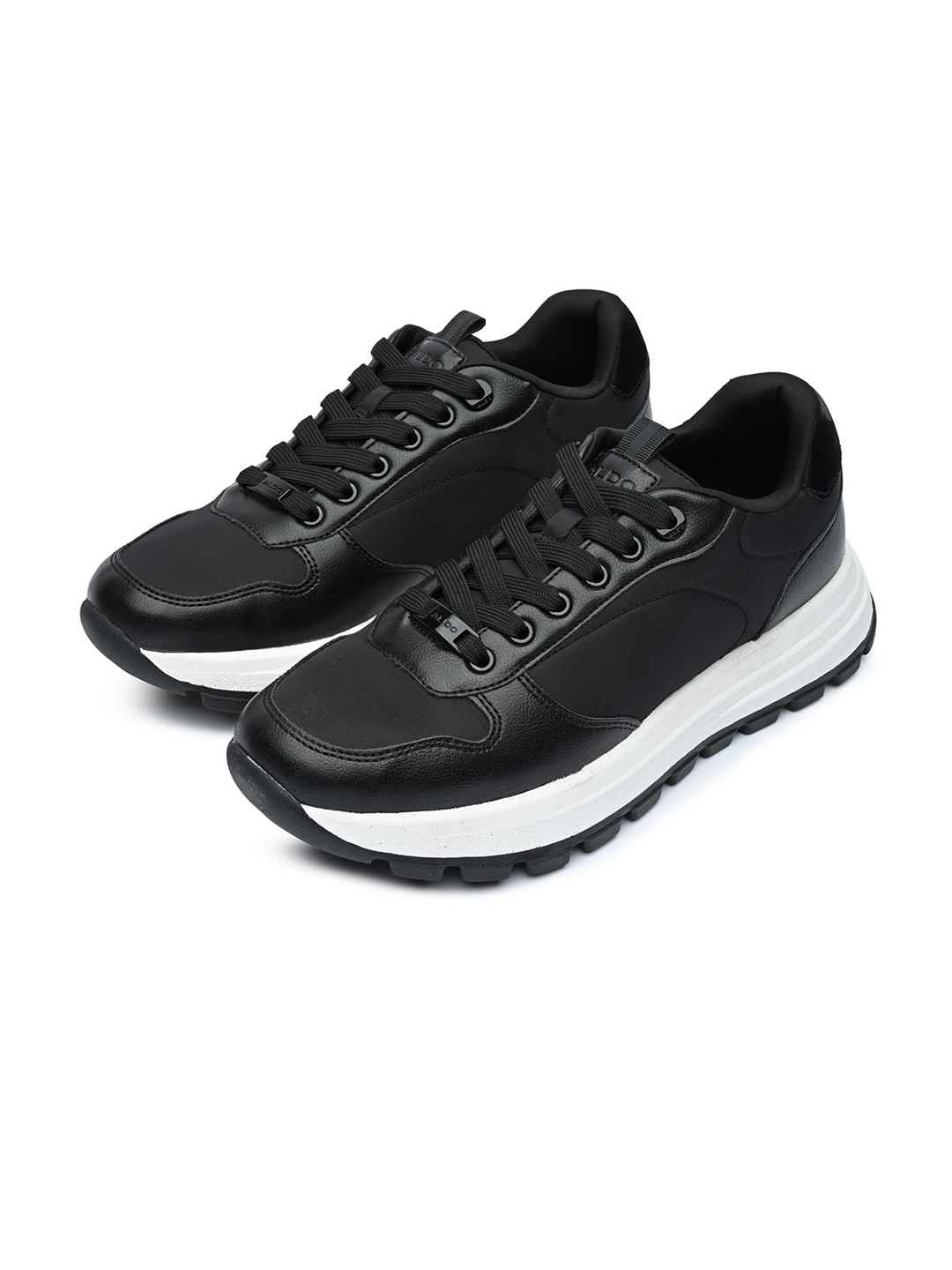 

ALDO Men Round Toe Sneakers, Black