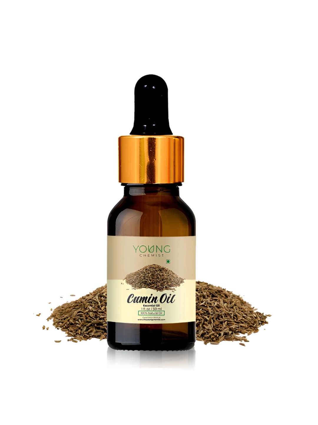 

YOUNG CHEMIST Cumin Essential Oil - 30 ml, Brown