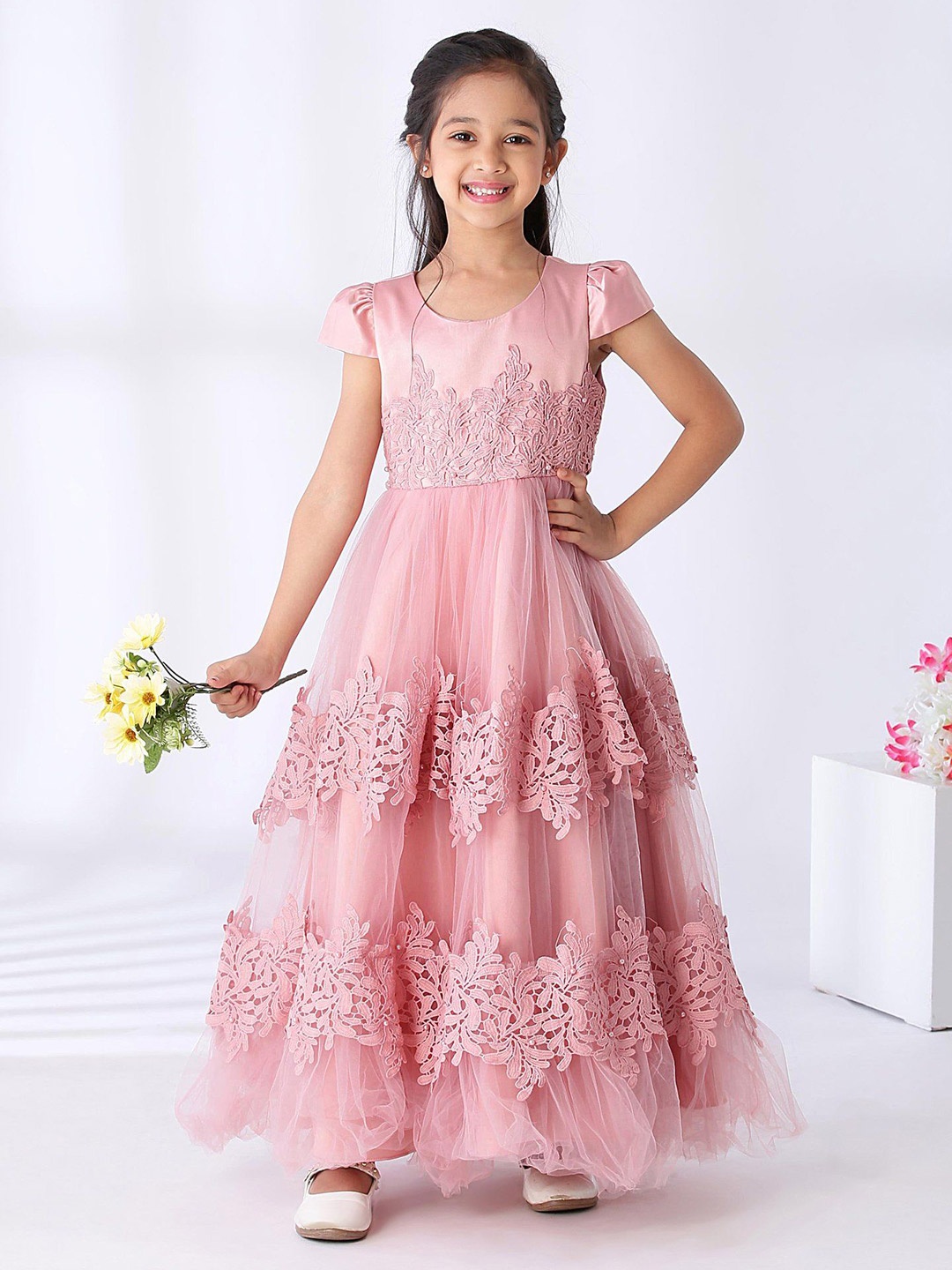 

Mark & Mia Girls Embellished Maxi Dress, Pink