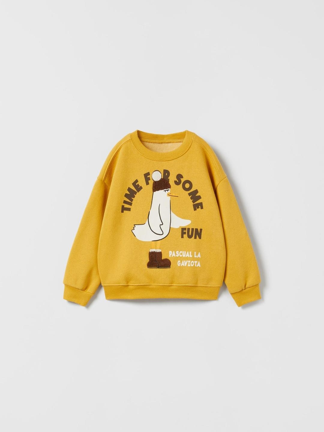 

ZARA Kids-Unisex Orange Sweaters