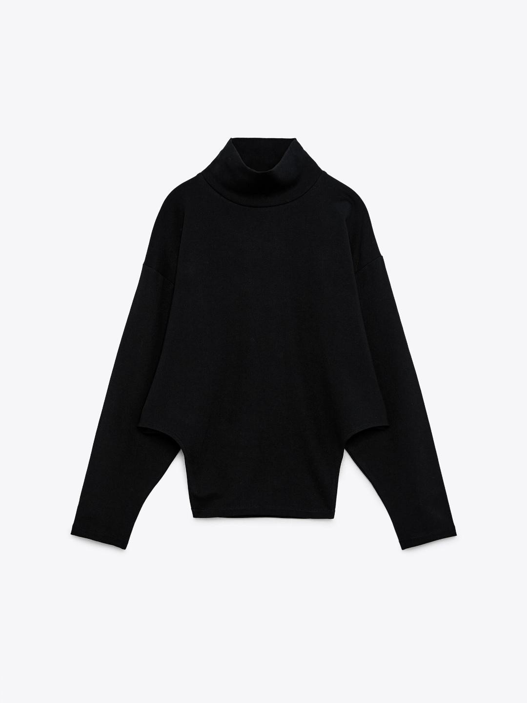 

ZARA Women Black Sweatshirts
