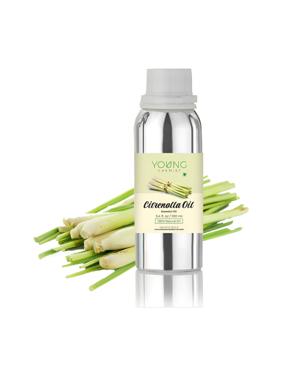

YOUNG CHEMIST Citronella Essential Oil For Skin & Hair - 100 ml, Yellow