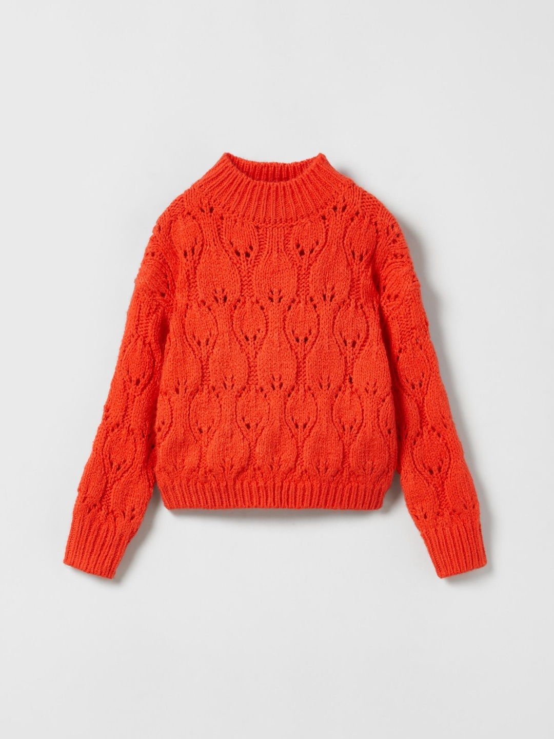 

ZARA Girls Orange Sweaters