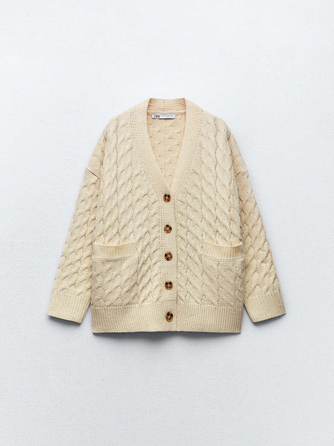 

ZARA Women Beige Sweaters