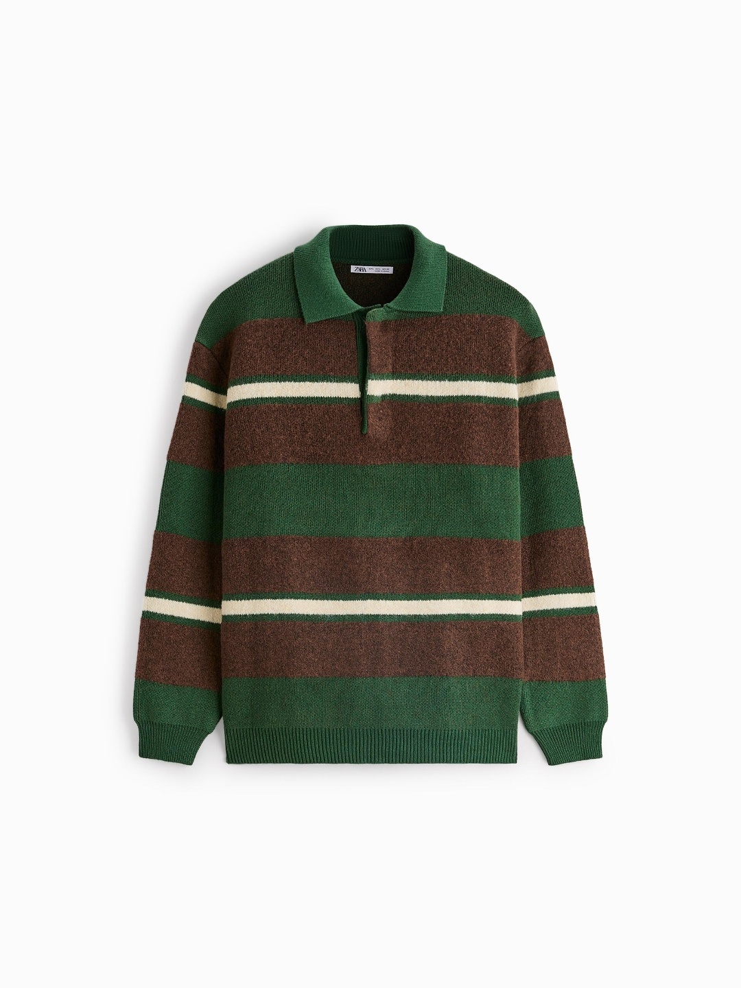 

ZARA Men Green Sweaters