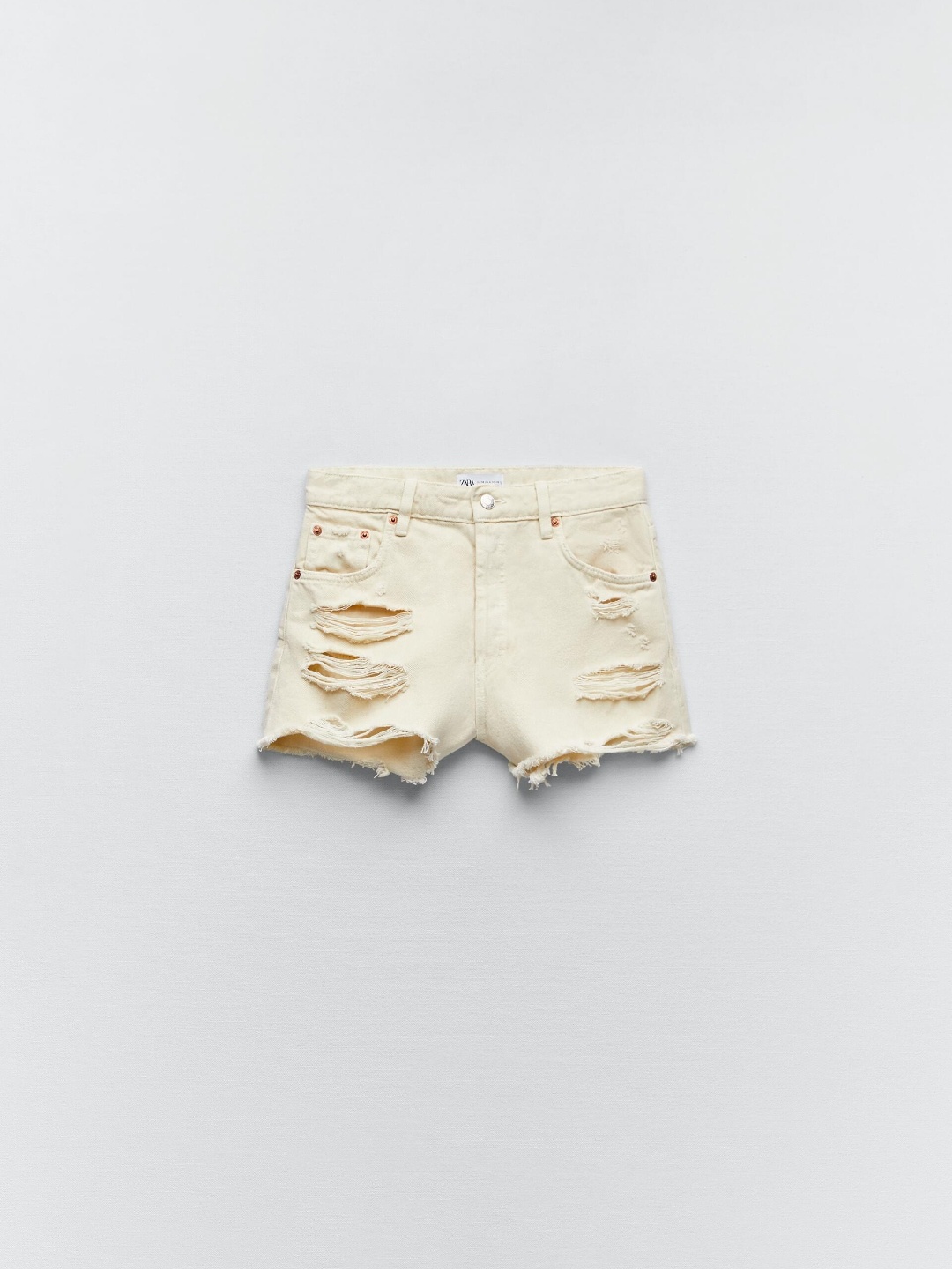 

ZARA Women Beige Shorts