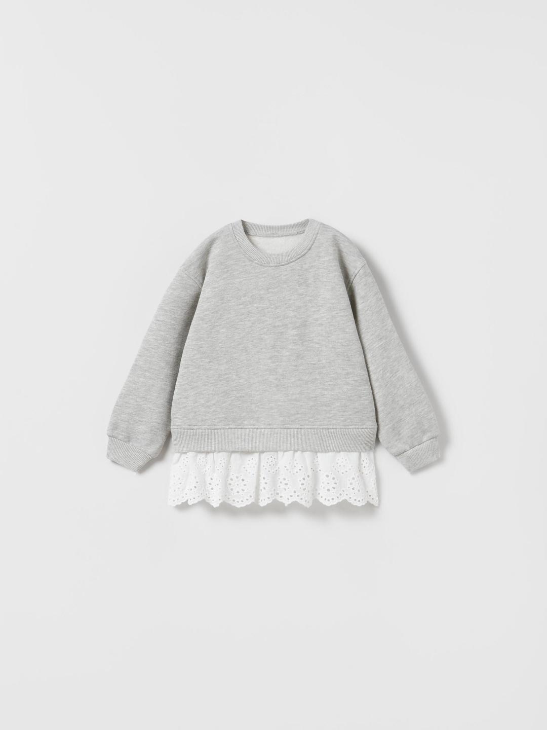 

ZARA Kids-Unisex Grey Sweaters