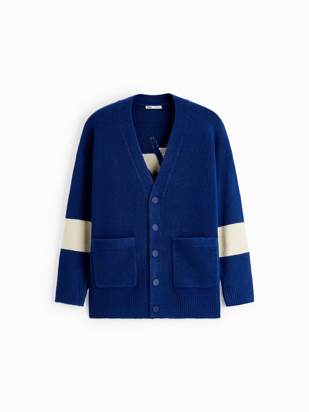 

ZARA Men Blue Sweaters