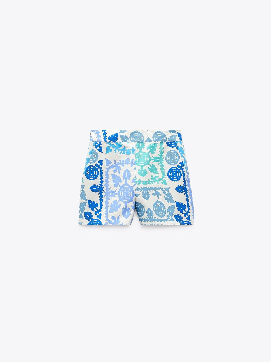 

ZARA Women Blue Shorts